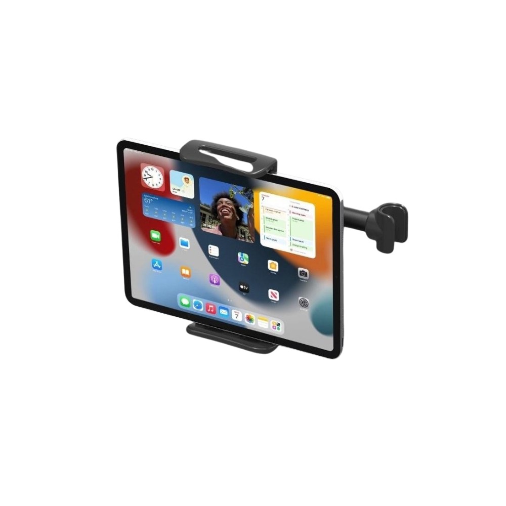 STAFFA AUTO PER TABLET/SMARTPHONE CON FISSAGGIO SEDILE POSTERIORE 11-20 CM (DEMCC319B)