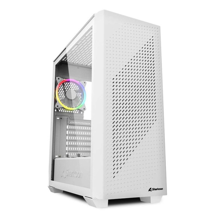 CASE GAMING VS9 RGB WHITE ATX NO ALIMENTATORE