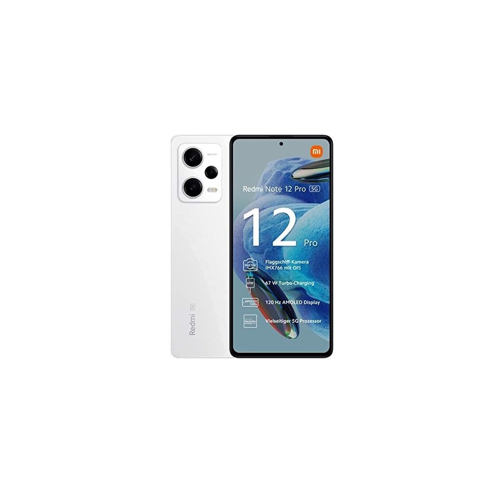 SMARTPHONE REDMI NOTE 12 PRO 5G 128GB POLAR WHITE EU