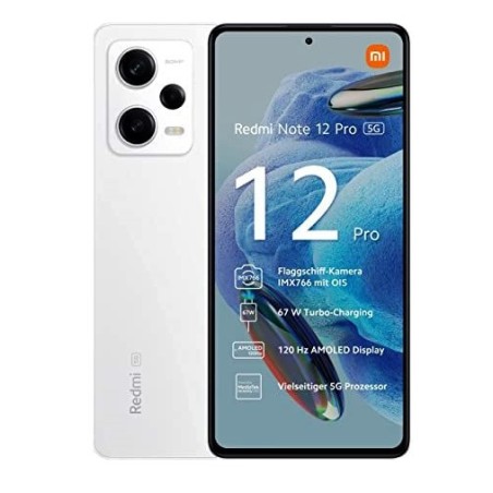 SMARTPHONE REDMI NOTE 12 PRO 5G 128GB POLAR WHITE EU