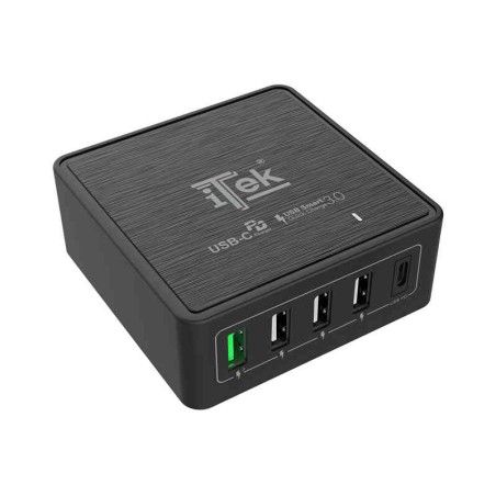 CARICABATTERIE DA TAVOLO CON 5 PORTE USB - 60W (ITSCT4UC60)