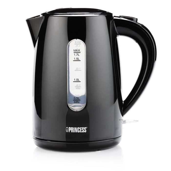 BOLLITORE ELETTRICO 236017 JUG KETTLE BLACK STYLE 1.7LT 2200W (01.236017.01.001)