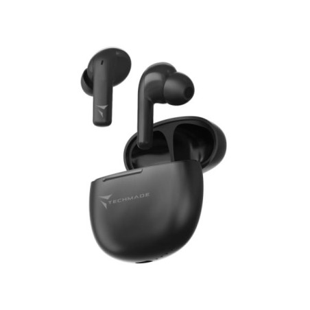 AURICOLARI BLUETOOTH EARBUDS CON BOX DI RICARICA NERO (TM-K201E-BK)