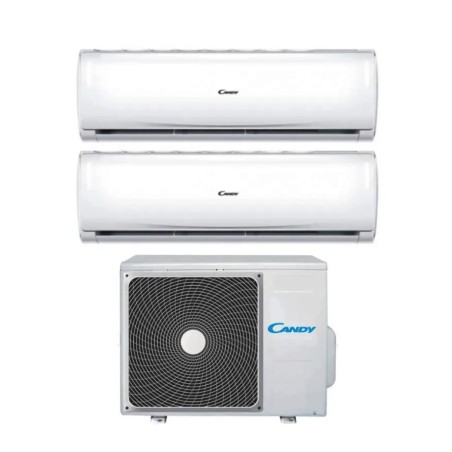 CLIMATIZZATORE CY-2T14OUT DUAL SPLT - PURA WIFI - 2 UNITA' INTERNE + 1 ESTERNA - 9000 BTU - A++/A+