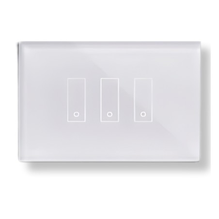 INTERRUTTORE INTELLIGENTE SMART PER TENDE E TAPPARELLE I3S PLUS BIANCO - IN VETRO (LSW2I3SW)