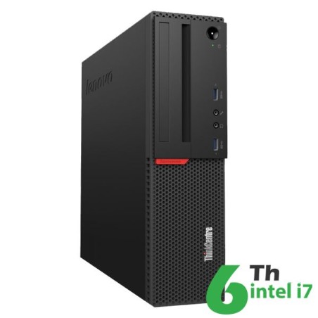 PC LENOVO THINKCENTRE M710S SFF INTEL CORE I7-6X00 8GB 240GB SSD WINDOWS 10 PRO - RICONDIZIONATO - GAR. 12 MESI