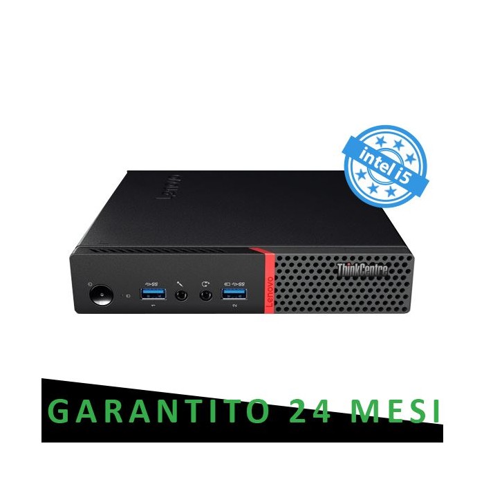 PC LENOVO M710Q TINY INTEL CORE I5-6X00 16GB 240GB SSD WINDOWS 10 PRO - RICONDIZIONATO COME NUOVO - GAR. 24 MESI (RN85532201)