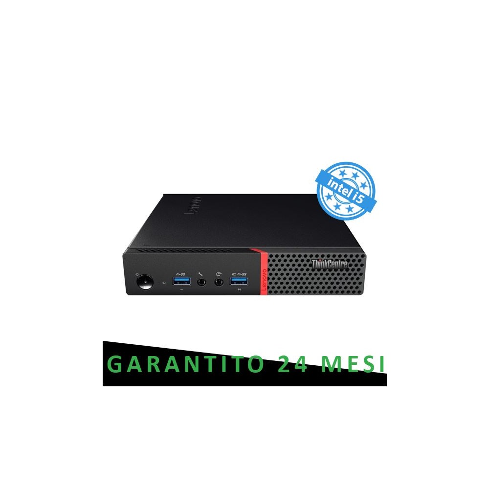 PC LENOVO M710Q TINY INTEL CORE I5-6X00 16GB 240GB SSD WINDOWS 10 PRO - RICONDIZIONATO COME NUOVO - GAR. 24 MESI (RN85532201)