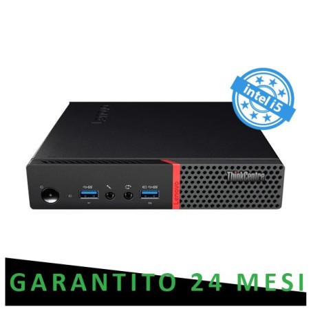 PC LENOVO M710Q TINY INTEL CORE I5-6X00 16GB 240GB SSD WINDOWS 10 PRO - RICONDIZIONATO COME NUOVO - GAR. 24 MESI (RN85532201)