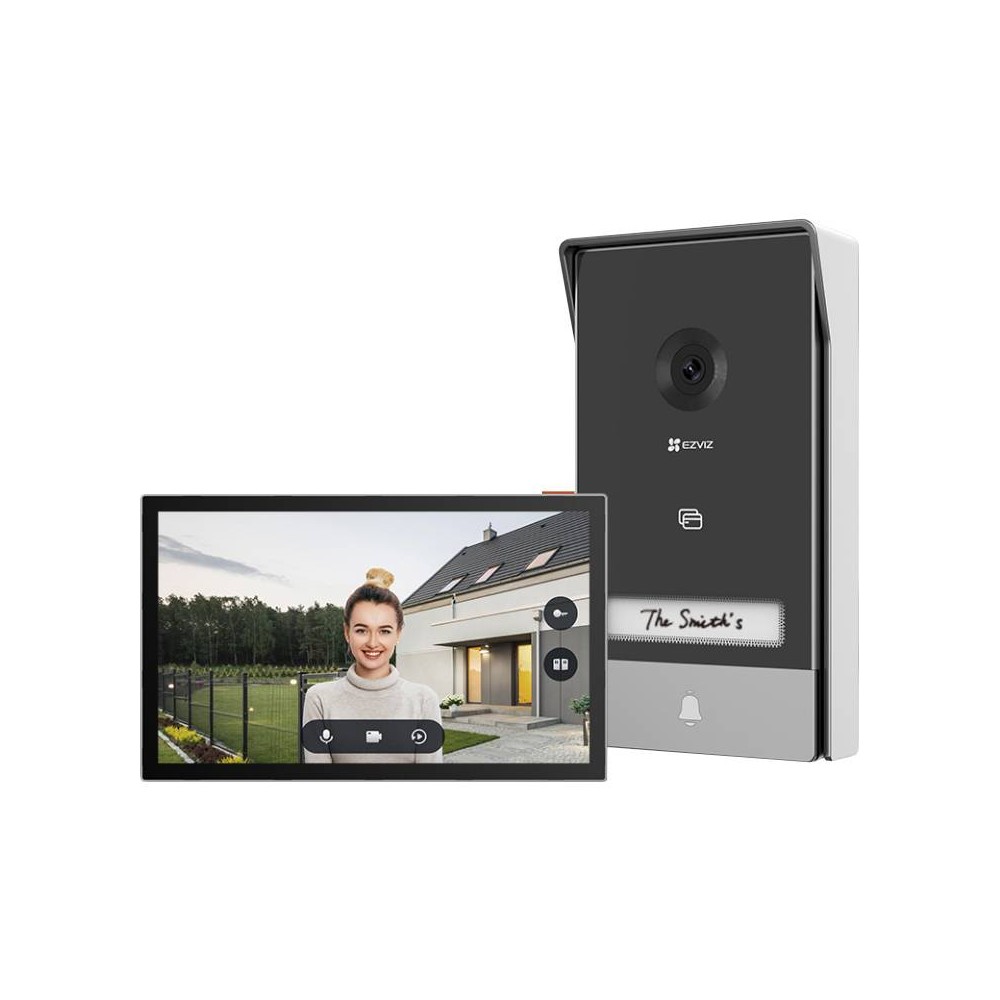 VIDEOCITOFONO SMART HP7 - 2K SCHERMO TOUCH 7" - CONTROLLO REMOTO - RILEVAMENTO MOVIMENTO - AUDIO BIDIREZIONALE (EZVCSHP7)