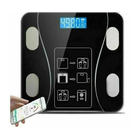 BILANCIA PESAPERSONE BOFY FAT SCALE SMART DIGITALE (240108-1)