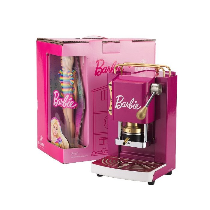 MACCHINA DA CAFFE' A CIALDE MINI PRO DELUXE BARBIE LIMITED EDITION (BRB04)