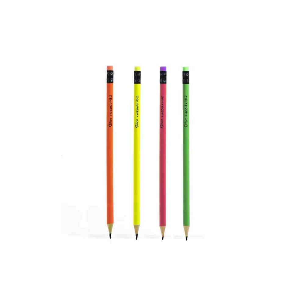 MATITA NEON CON GOMMA - 1 PEZZO - COLORI ASSORTITI (00240083)