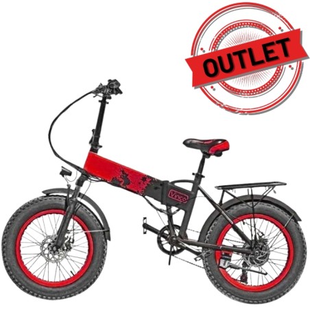 (OUTLET) BICI ELETTRICA CON PEDALATA ASSISTITA 12000 - 250W - ROSSA (MYT-20)