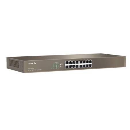 SWITCH RETE 16 PORTE TEG1016G GIGABIT 10/100/1000 INSTALLABILE RACK