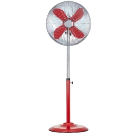 VENTILATORE A PIANTANA VP40CR - 40 CM. - ROSSO