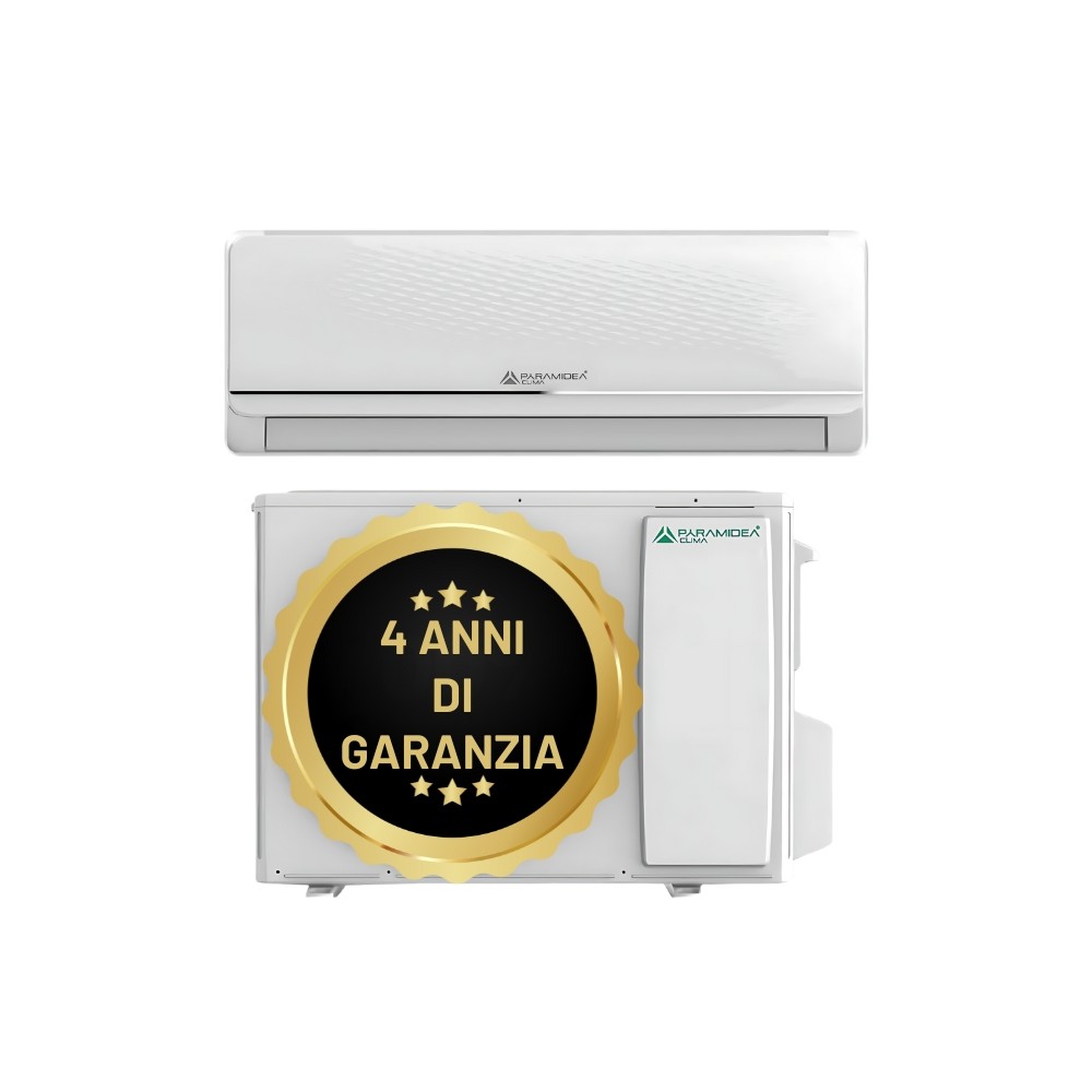 CLIMATIZZATORE WiFi AC112UI + AC112UE - UNITA' INTERNA + ESTERNA - 12000 BTU - INVERTER - POMPA DI CALORE - GARANZIA 4 ANNI