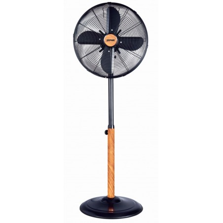 VENTILATORE A PIANTANA PL41LE A PALE OSCILLANTE 40 CM. EFFETTO LEGNO