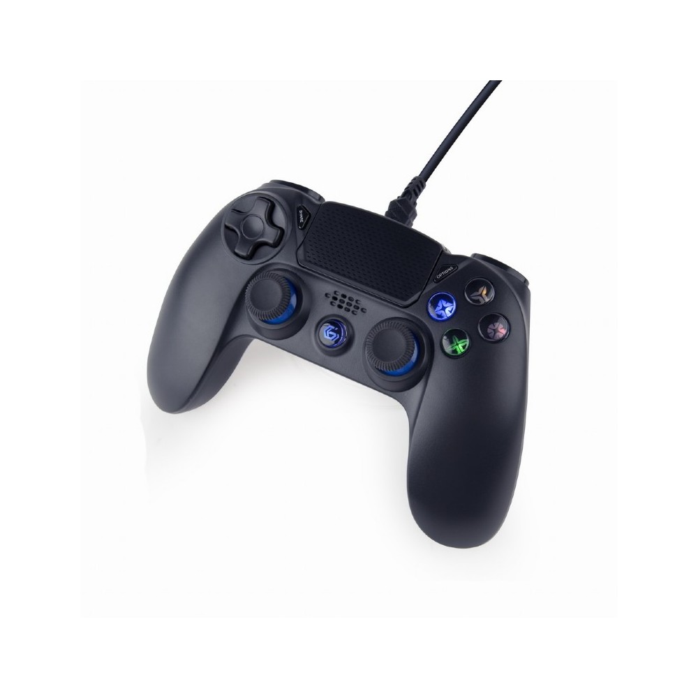 GAMEPAD JPD-PS4U-01 PER PLAYSTATION 4 PS4 E PC - CABLATO - NERO