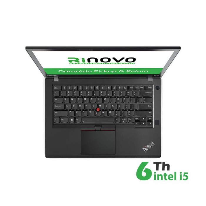 NOTEBOOK LENOVO THINKPAD T470 INTEL CORE I7 6GEN. 14" 8GB 240GB SSD WINDOWS 10 PRO - RICONDIZIONATO - GAR. 12 MESI (RN82622002) 