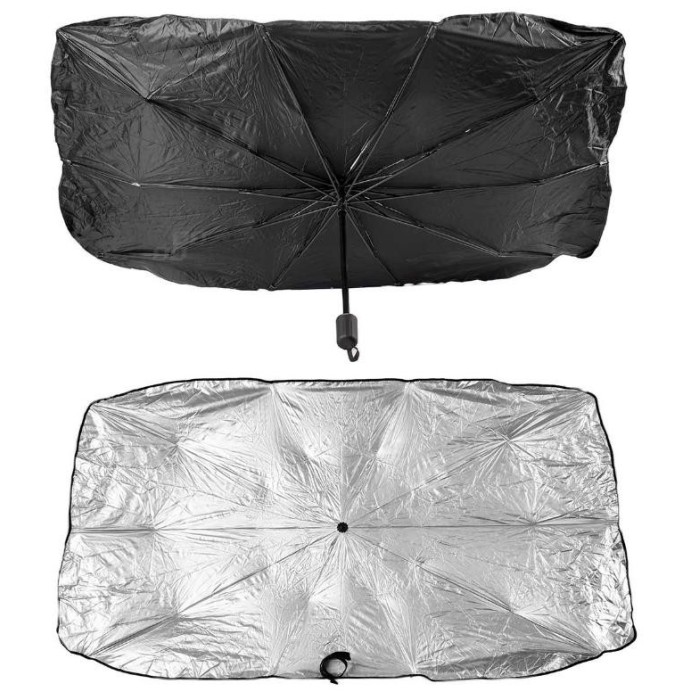 PARASOLE DA AUTO SUNSHADE UMBRELLA 79x125-140CM