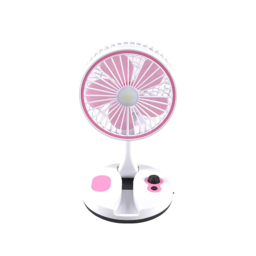 MINI VENTILATORE DA TAVOLO FOLDING FAN CON LED (YT-M2026) ROSA