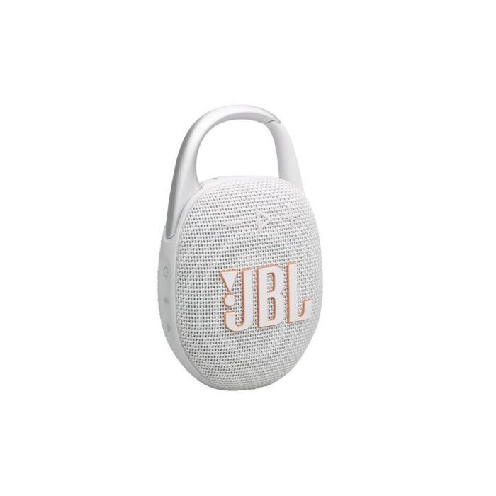 CASSA MINI SPEAKER CLIP 5 WHITE ALTOPARLANTE PORTATILE BLUETOOTH BIANCO (JBLCLIP5WHT)