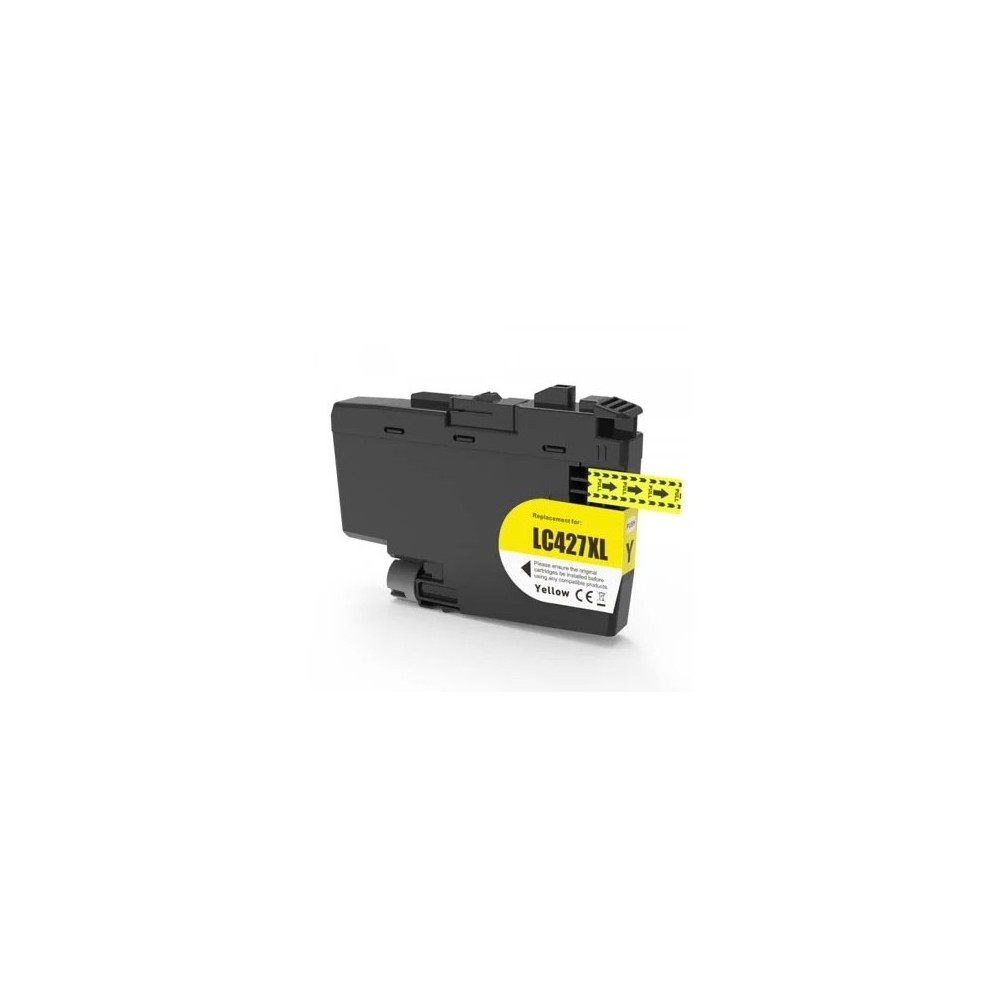 CARTUCCIA COMPATIBILE BROTHER LC-427XL Y GIALLO