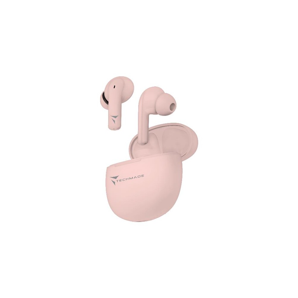 AURICOLARI BLUETOOTH EARBUDS CON BOX DI RICARICA ROSA (TM-K201E-PK)