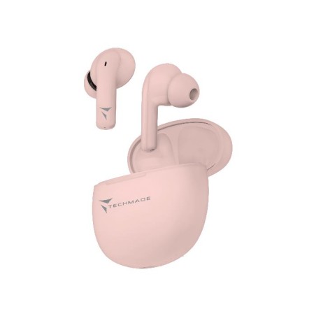 AURICOLARI BLUETOOTH EARBUDS CON BOX DI RICARICA ROSA (TM-K201E-PK)