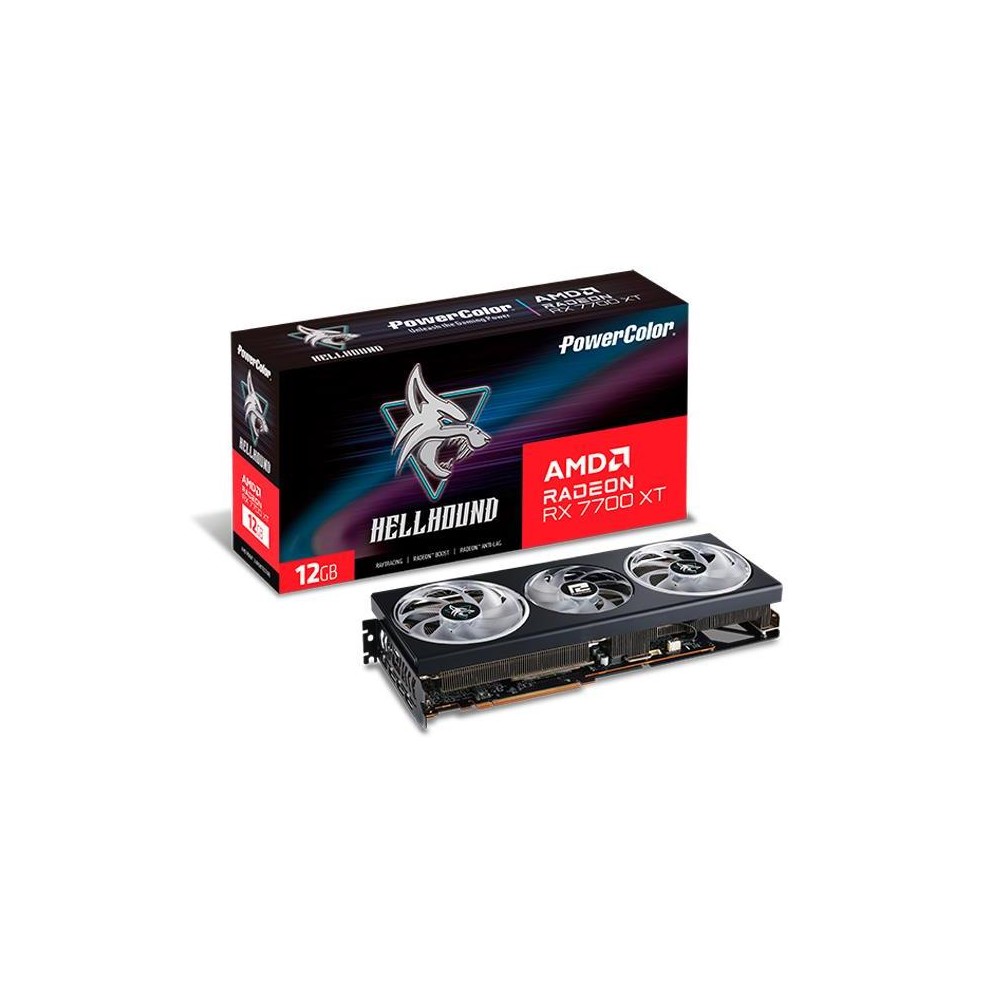 SCHEDA VIDEO RADEON RX7700 XT AMD HELLHOUND 12G-L/OC 12GB