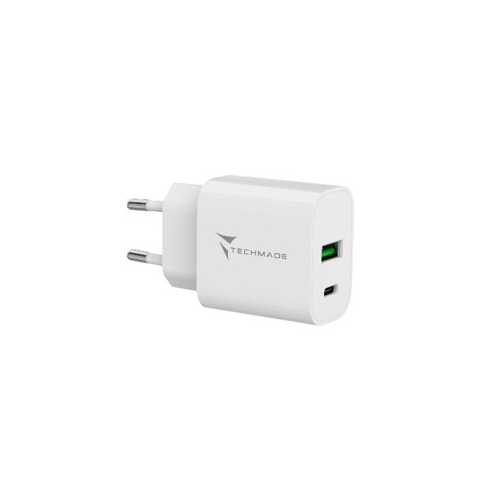 CARICABATTERIE 20W 1 PORTA USB-A FAST CHARGE (TM-389)