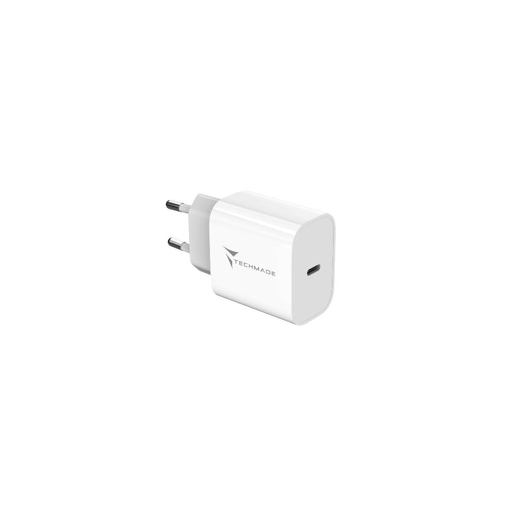 CARICABATTERIE 20W 1 PORTA USB-C FAST CHARGE (TM-381B)