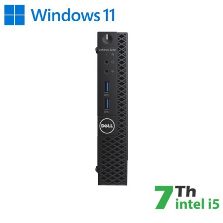 PC DELL OPTIPLEX 3050-7050M MINI INTEL CORE I5-7 GEN. 16GB 480GB SSD WINDOWS 11 PRO - RICONDIZIONATO - GAR. 12 MESI (RN45534112)