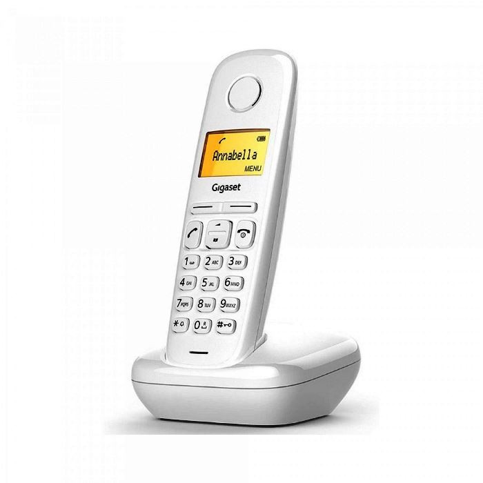 TELEFONO CORDLESS GIGASET A170 BIANCO (S30852-H2802-D202)