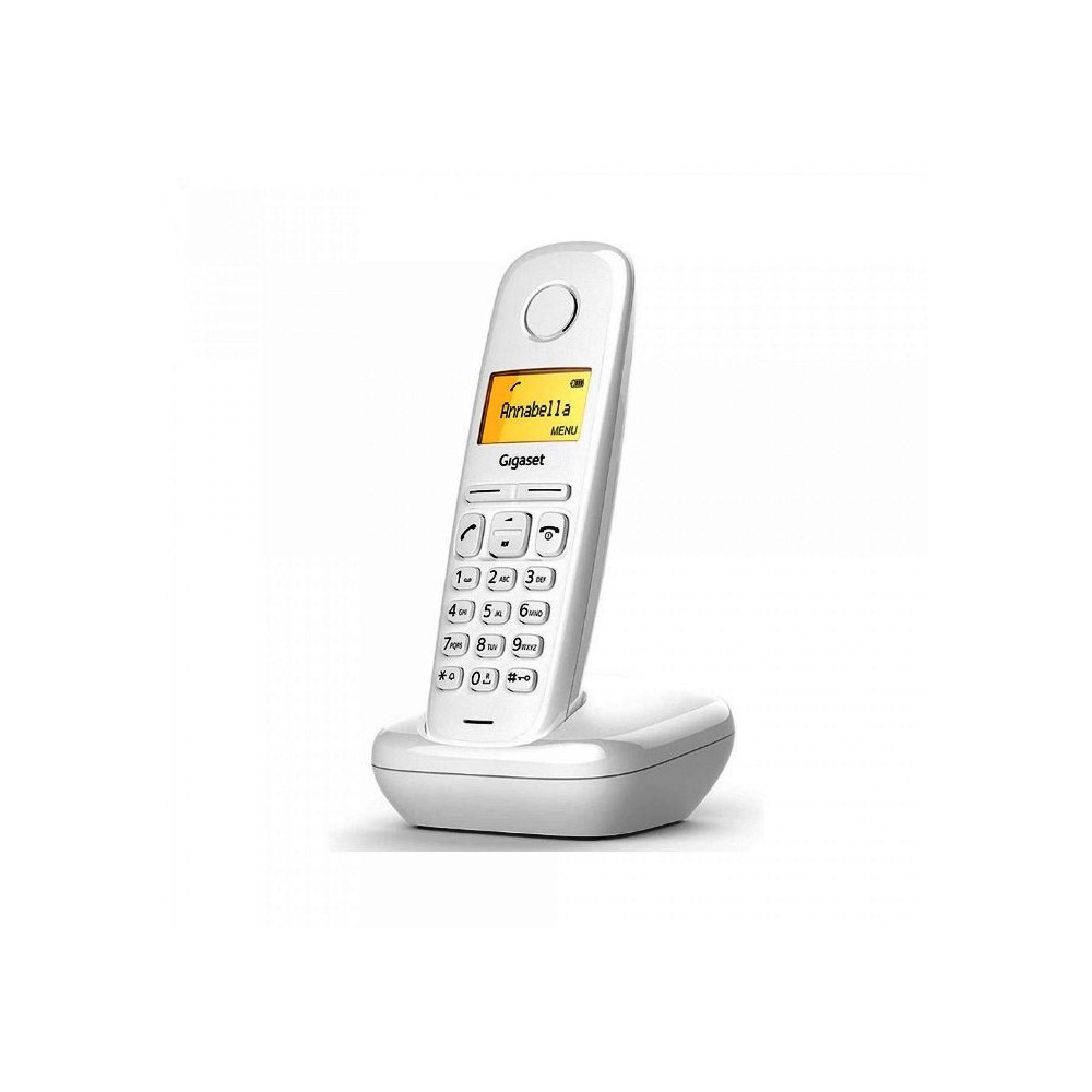 TELEFONO CORDLESS GIGASET A170 BIANCO (S30852-H2802-D202)