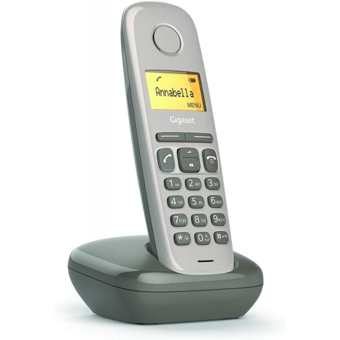 TELEFONO CORDLESS GIGASET A170 GRIGIO (S30852-H2802-D204)