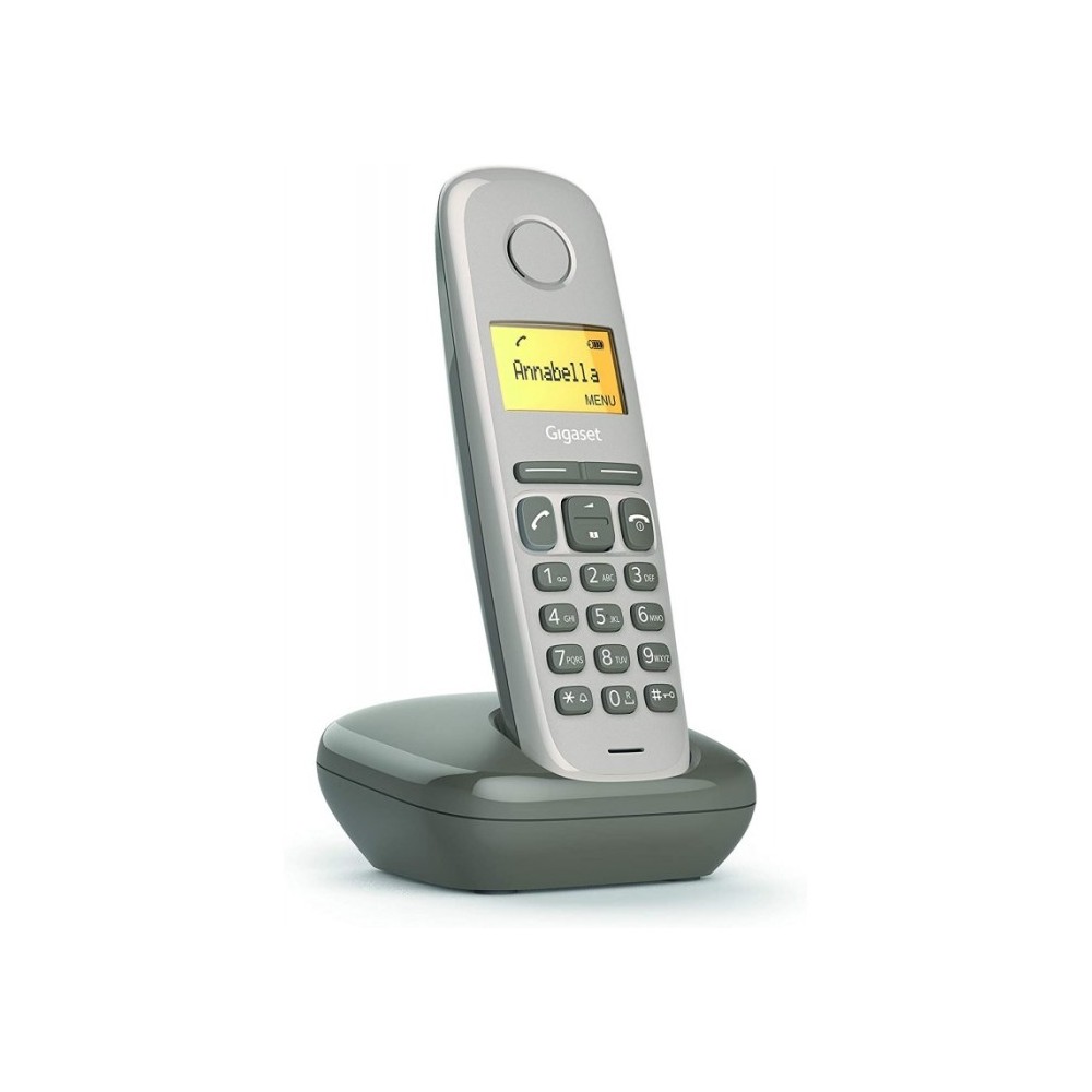 TELEFONO CORDLESS GIGASET A170 GRIGIO (S30852-H2802-D204)