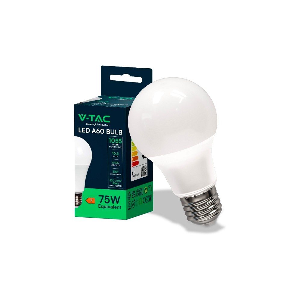 LAMPADINA A LED 10.5W E27 A60 4000K (217349)