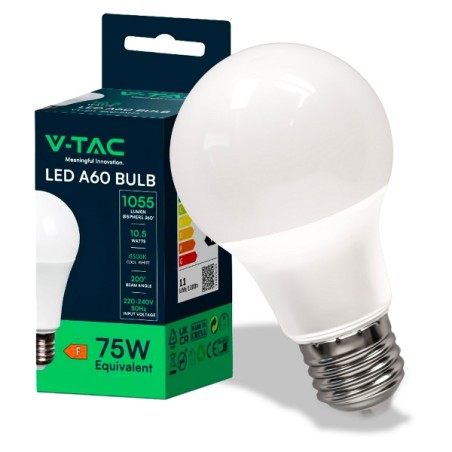 LAMPADINA A LED 10.5W E27 A60 4000K (217349)