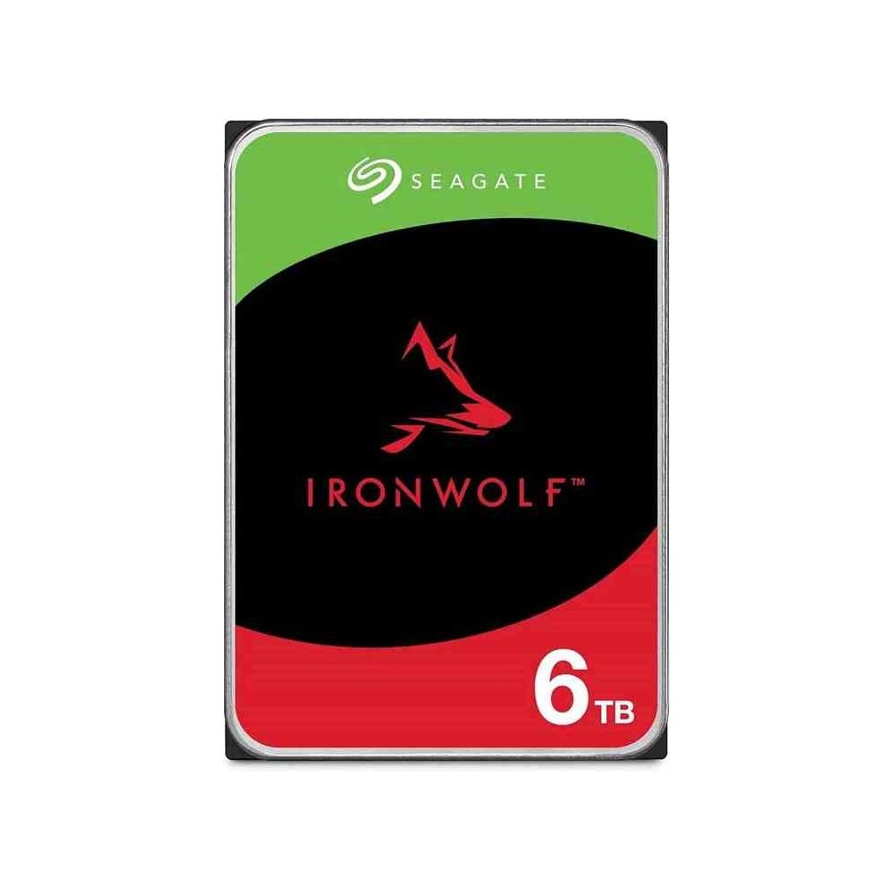 HARD DISK 6 TB IRONWOLF SATA 3 3.5" NAS (ST6000VN006)