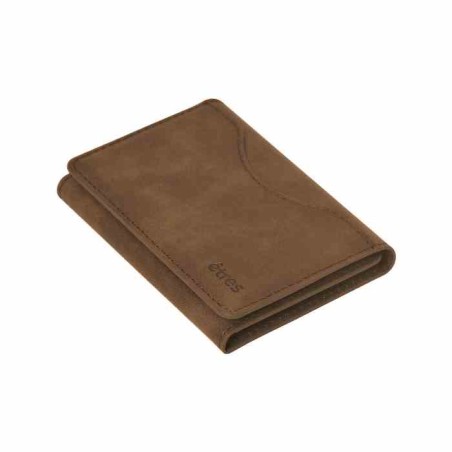 PORTAFOGLIO SMART WALLET CLASSIC DEEP BROWN MARRONE SCURO (ET-CL006)