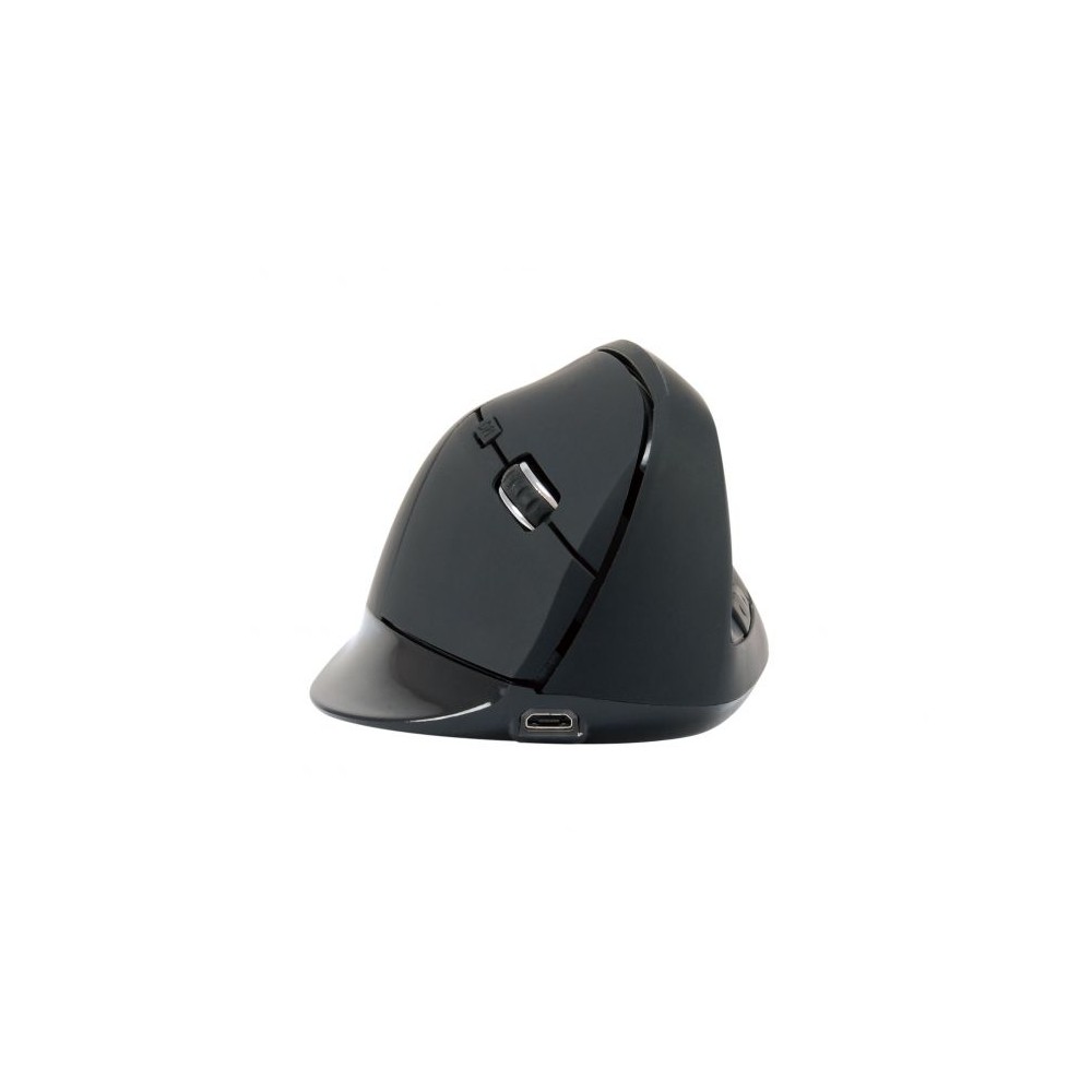 MOUSE BLUETOOTH LORCAN03B ERGONOMICO 6 PULSANTI RICARICABILE NERO