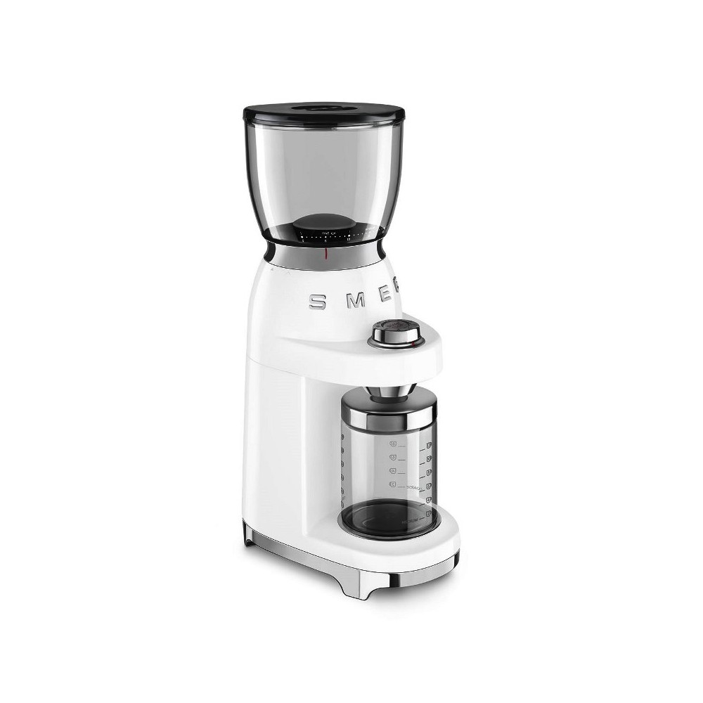 MACINACAFFE' 50' STYLE BIANCO ACCIAIO INOX (CGF01WHEU)