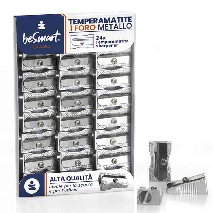 TEMPERINO TEMPERAMATITE 1 FORO METALLO - BOX 24PZ (00030228)