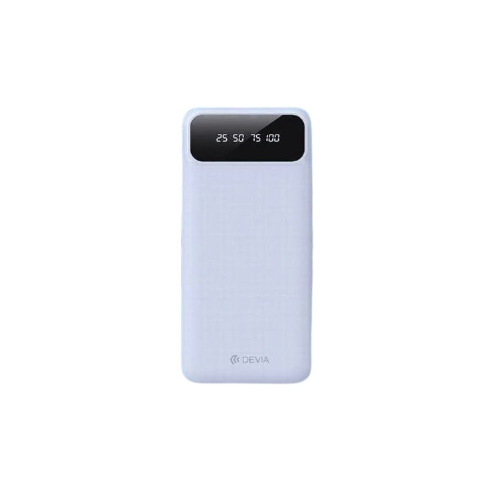 POWER BANK KINTONE 2A 10000 MAH CON 4 CAVI INTEGRATI (DEPKC10793W) BIANCO