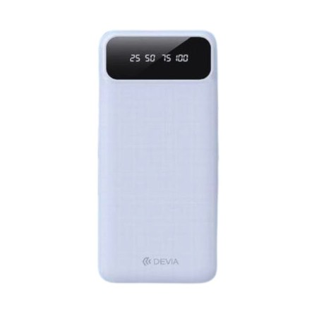 POWER BANK KINTONE 2A 10000 MAH CON 4 CAVI INTEGRATI (DEPKC10793W) BIANCO