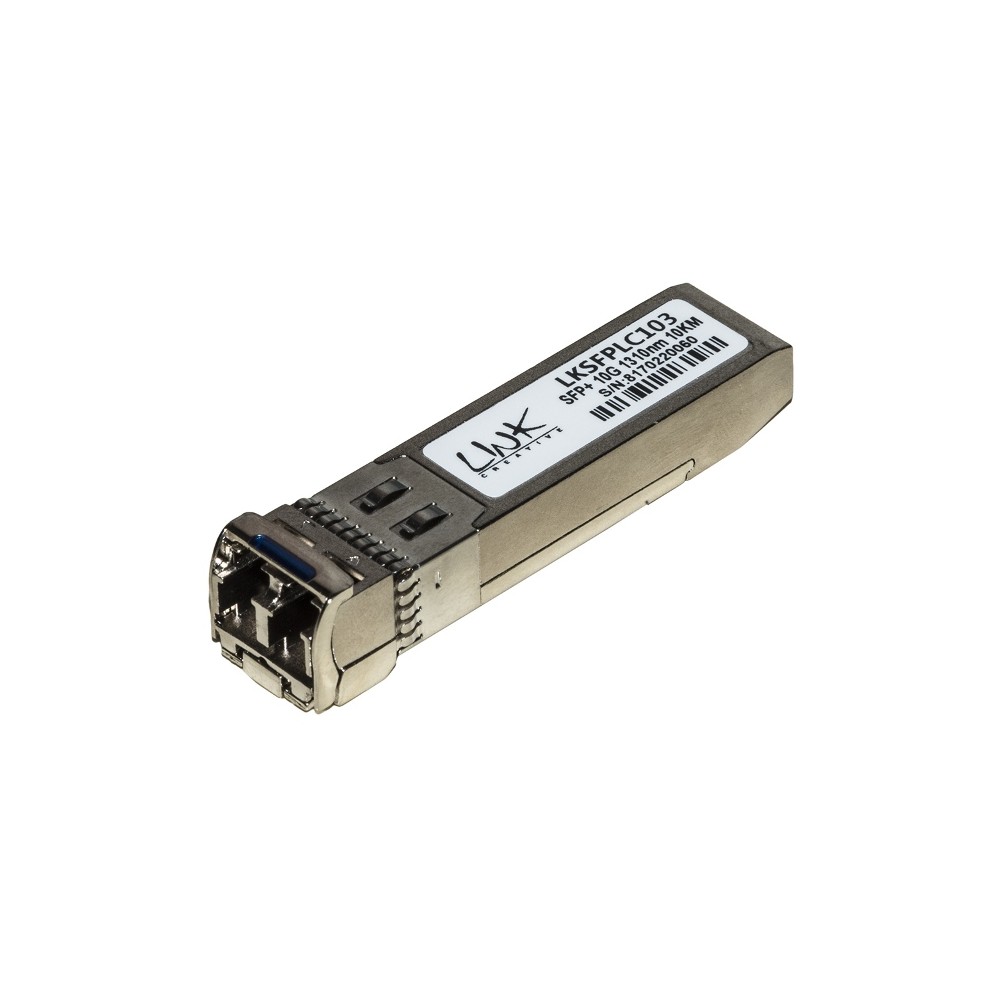 MODULO MINIGBIC (SFP+) SINGLEMODE LC DUPLEX 10GBPS 1310NM 10 KM CON DDM (LKSFPLC103)