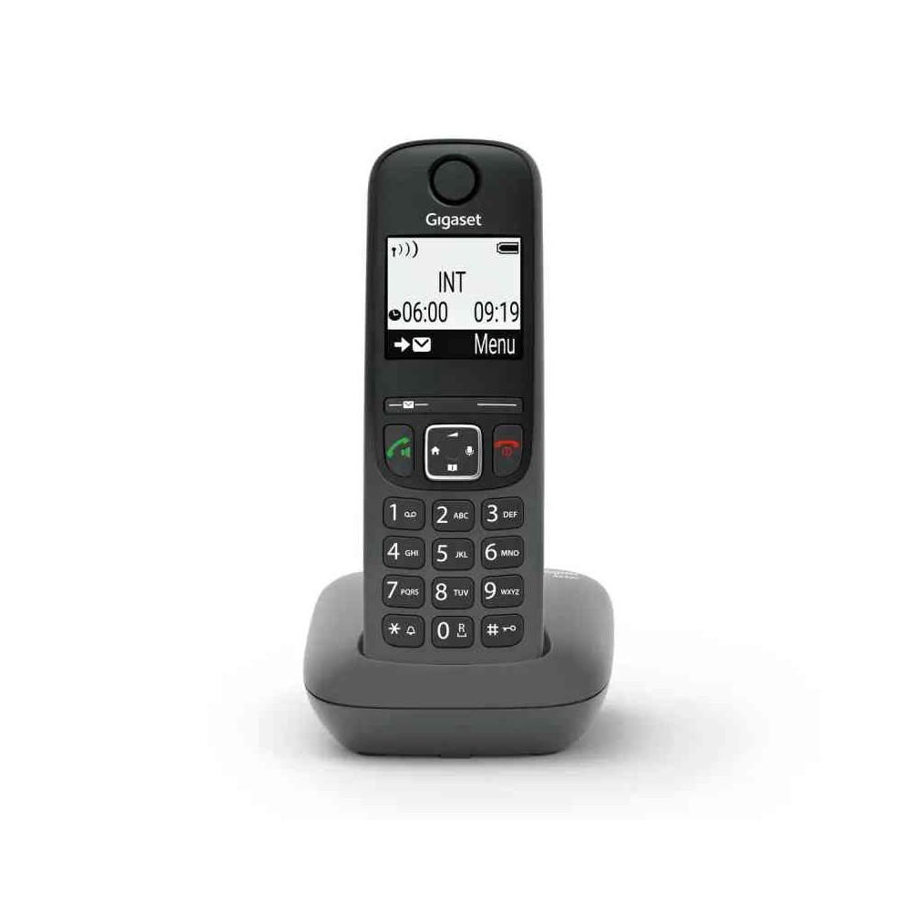 TELEFONO CORDLESS GIGASET AS490 NERO (SIEAS490GRBK)