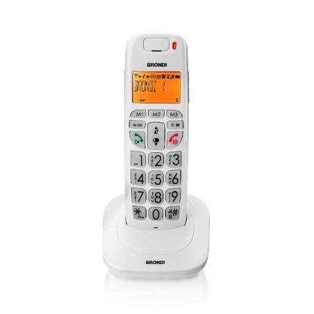 TELEFONO CORDLESS BRAVO BRIGHT BIANCO